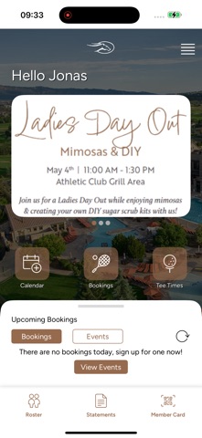 Club at Flying Horse app screenshot