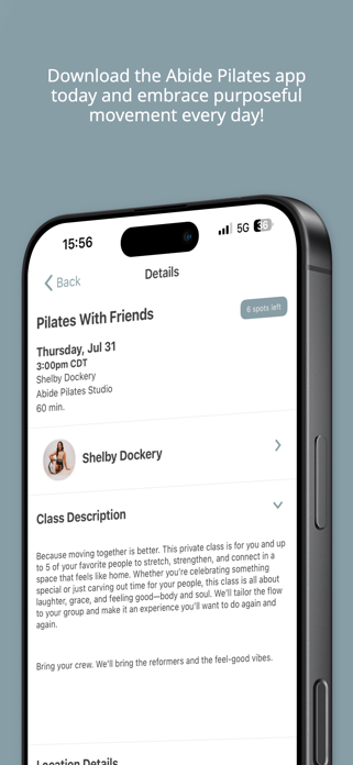 Abide Pilates Screenshot 5 of 5