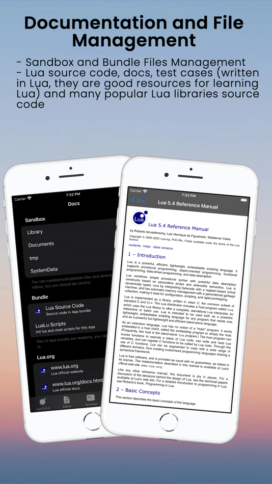 #3. Lua IDE - Learn Lua Coding (iOS) Göre: 盼军 崔