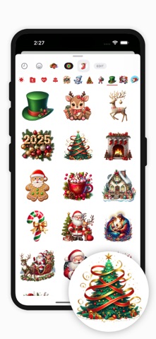 Christmas Emotions GIF screenshot