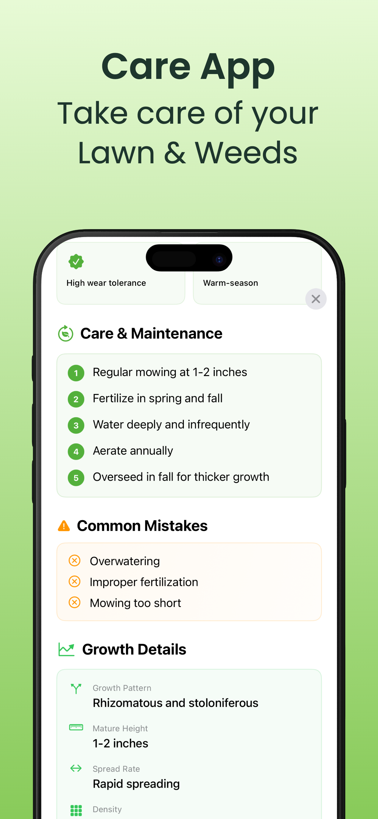 Grass Identifier - Lawn Care