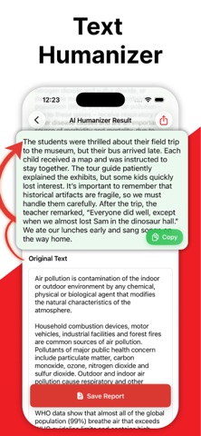 Plagiarism Checker:AI Detector iPhone screenshot