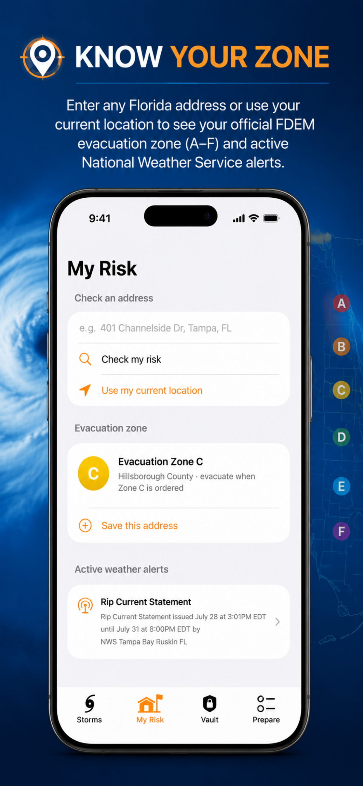 HurriZone: Hurricane Tracker screenshot 4