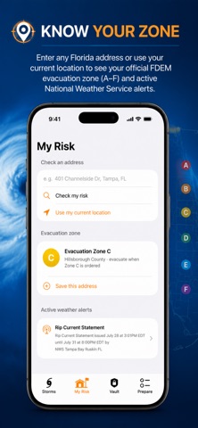 HurriZone: Hurricane Tracker 스크린샷 4