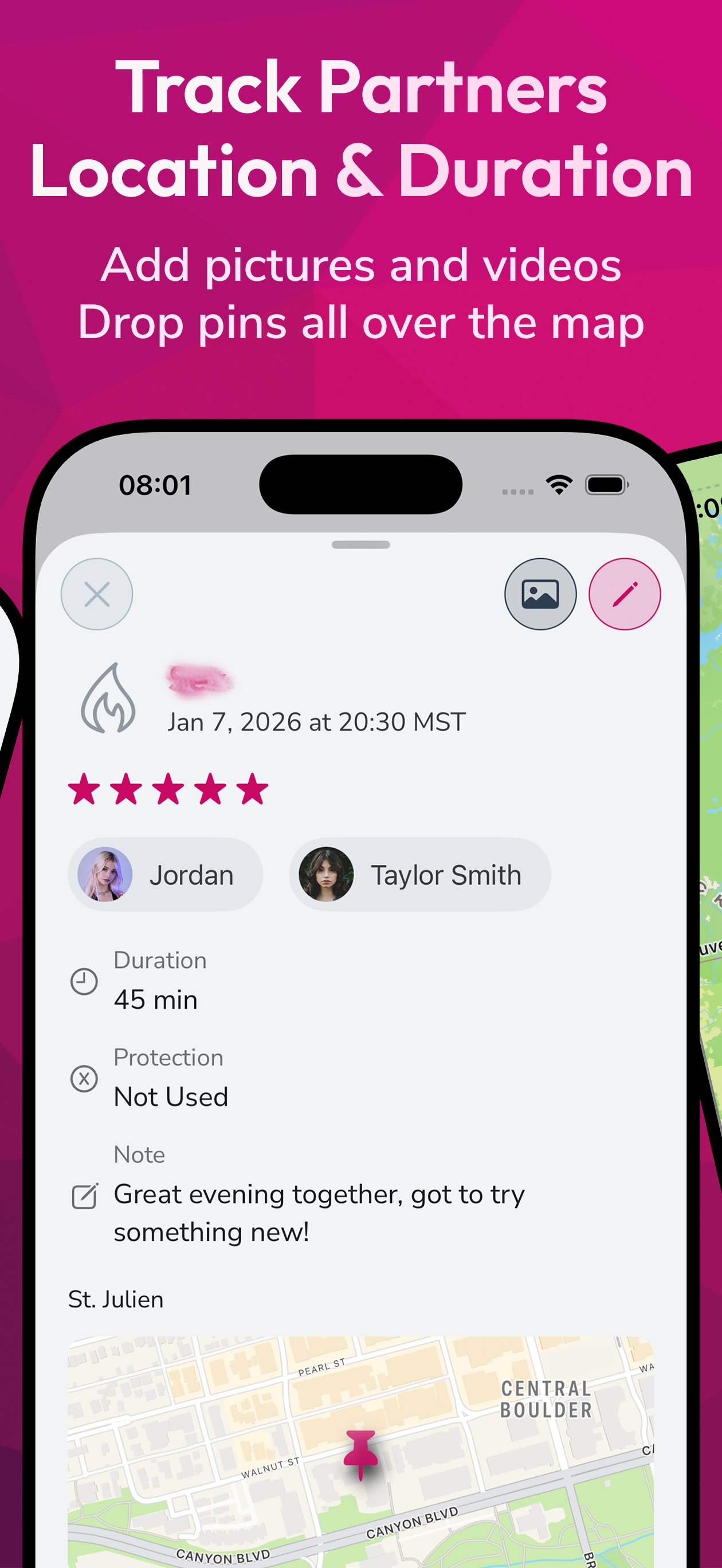 Nice - Intimacy Tracker screenshot 2