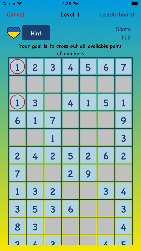 #5. 1to99: number puzzle (macOS) 由: Hanna Kotova