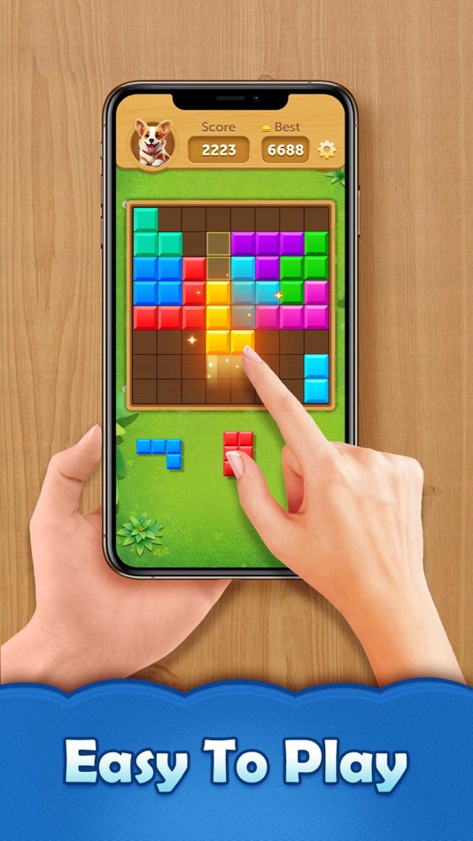 #3. Block Bliss - Block Puzzle (iOS) 由: http://www.myskillninja.com