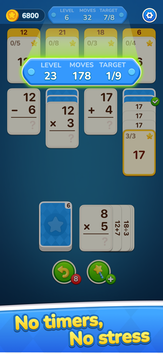Mix Math Solitaire Screenshot 5 of 6