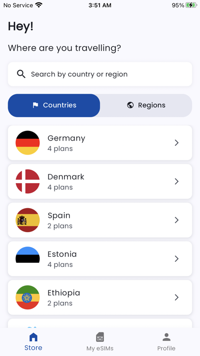 eSIMply - Internet eSIM Screenshot
