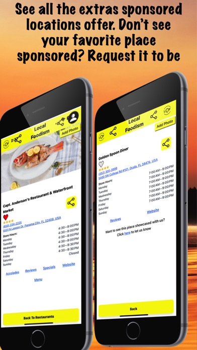 Local Foodism Screenshot