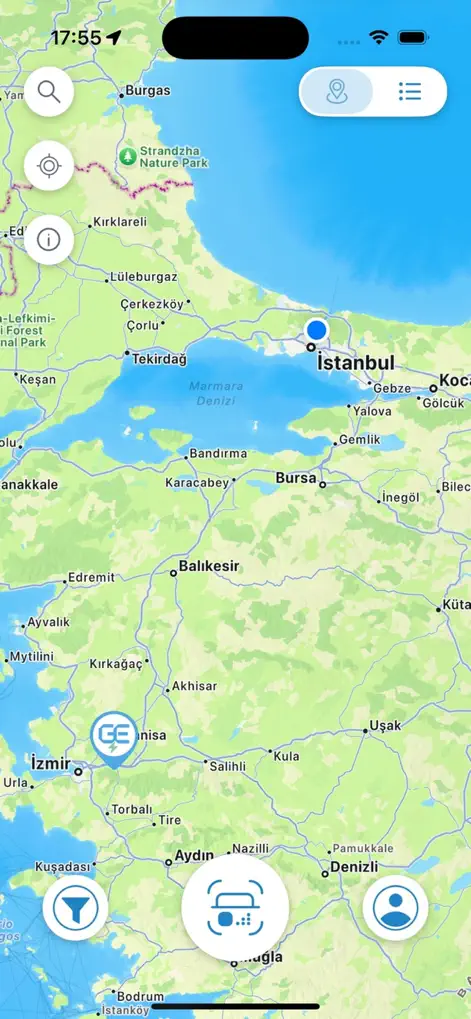 GE-CHARGE - Navigation App | MWM