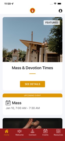 Holy Spirit Tempe iPhone screenshot