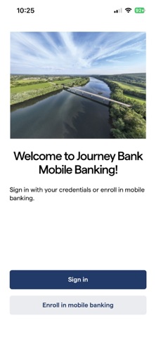 Journey Bank app screenshot