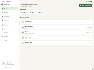 CuraVis: Homeopathy EMR