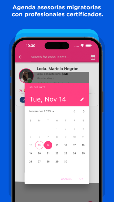 Inmigra Case Tracker iPhone screenshot 5 - Utilities app