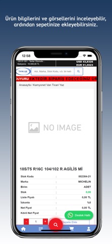 Tanlar Otomotiv B2B screenshot
