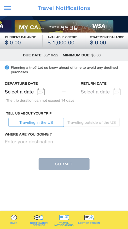 #3. C1CU Credit Card (iOS) Podle: Community One Credit Union