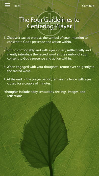Centering Prayer Screenshot