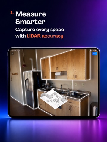 RENDR: Floor plans in seconds iPad screenshot