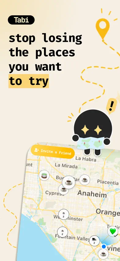 Tabi: Turn posts to places screenshot 1