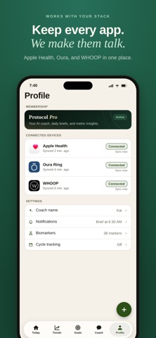 Protocol: AI Health Coach Screenshot 9 of 9
