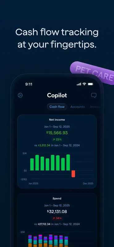 Copilot: Track & Budget Money screenshot 2 of 8