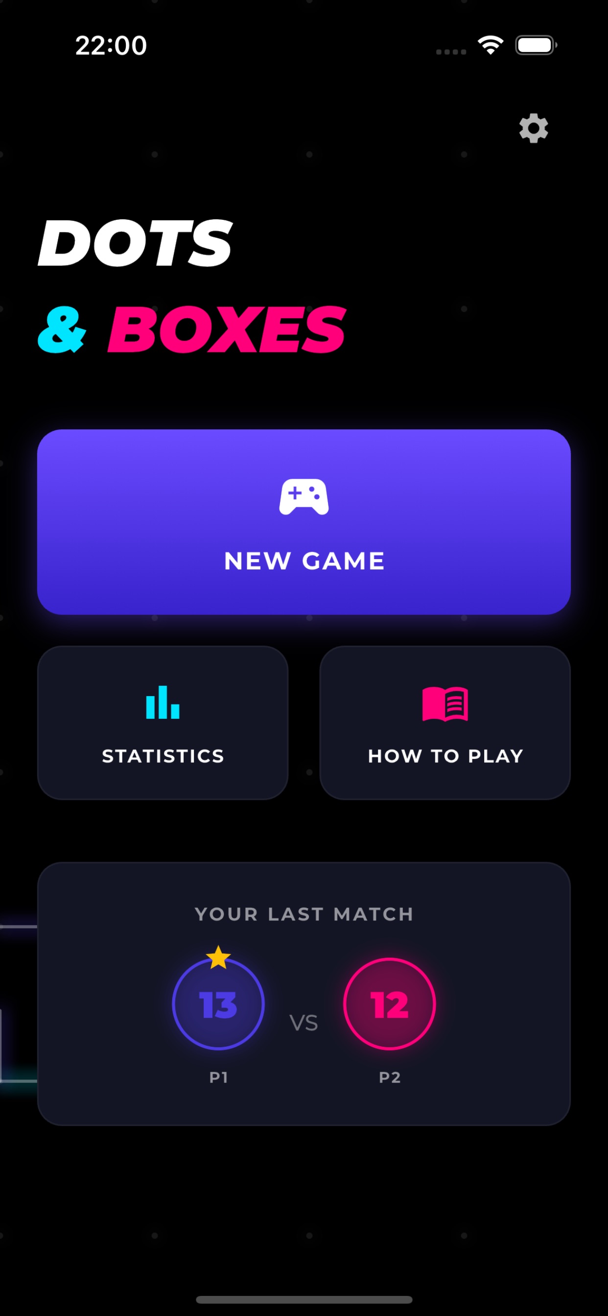 Screenshot 2 of Dots & Boxes - Master