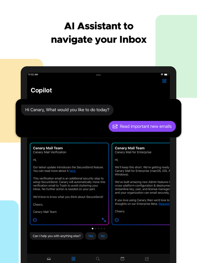 Canary Mail – AI Email Screenshot