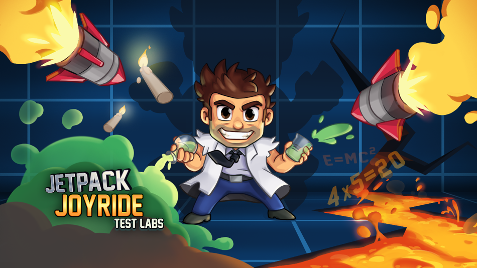 #5. Jetpack Joyride Test Labs (iOS) Podle: Halfbrick Studios