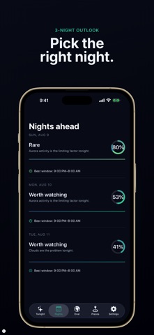 Aurora Forecast - Nightwatch Screenshot 2 of 5