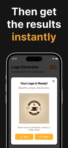 AI Logo Generator: Lexa Maker! screenshot