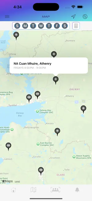 Recovrr.org: NA Meeting Finder screenshot 1