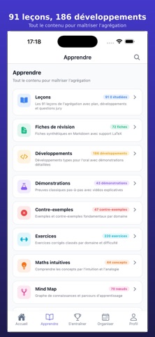 Agreg Master: Agrégation Maths screenshot