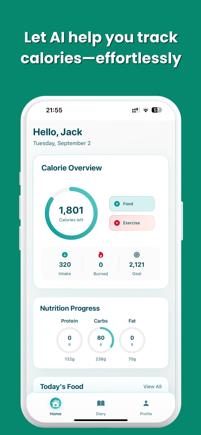 Calorie Counter AI Tracker