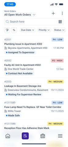 Facilio Tenant screenshot