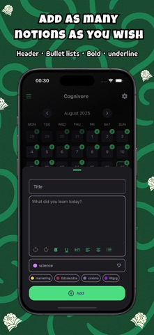 Cognivore: Learn and Memorize Screenshot 4 of 7