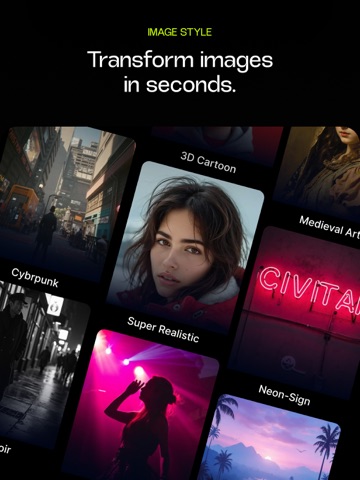 AI Photo Video Generator-Glima iPad screenshot