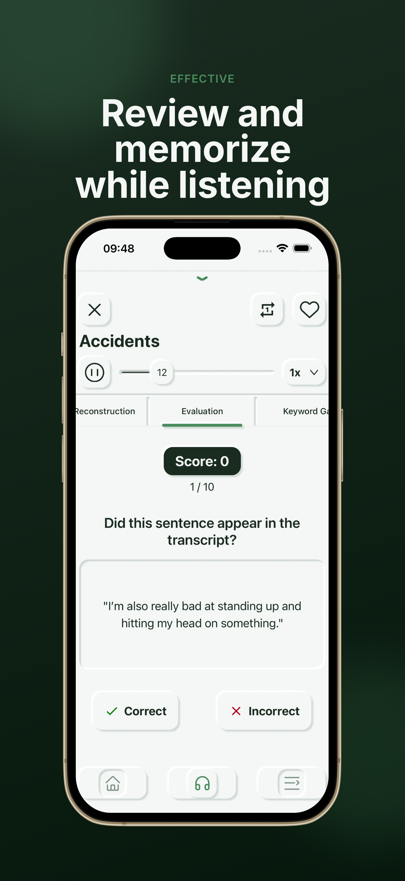 Lupe - listen a minute,english screenshot 9
