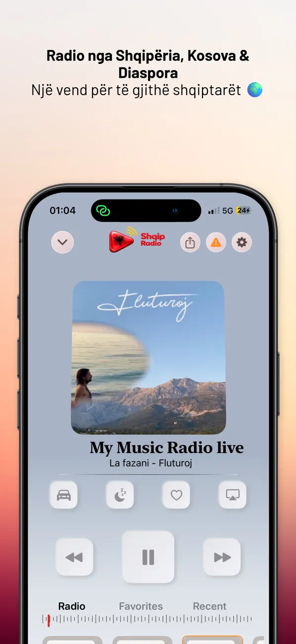 Screenshot #3 pour Radio Shqip – Muzikë & Lajme
