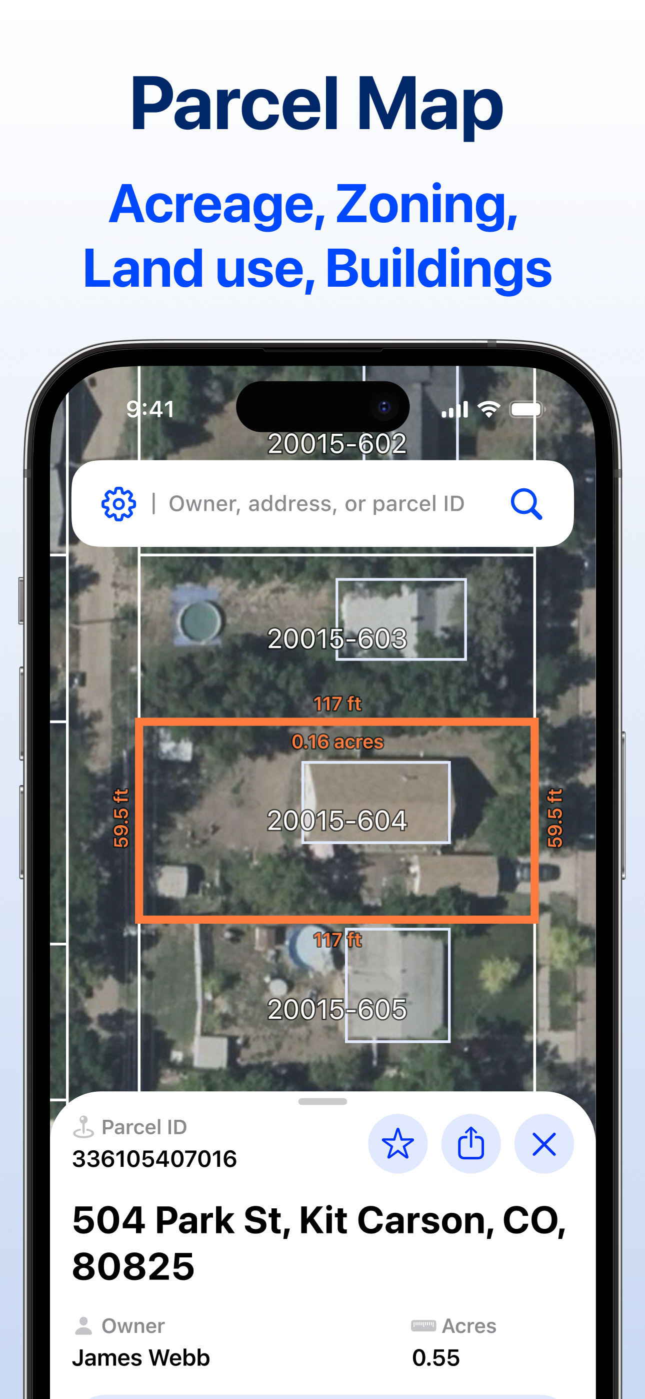 Parceled Land Map screenshot 6