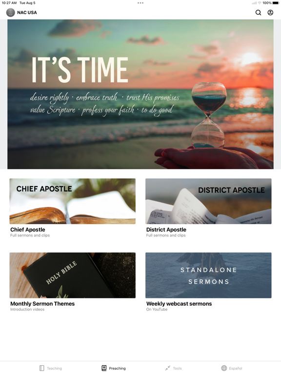 Screenshot #5 pour New Apostolic Church USA