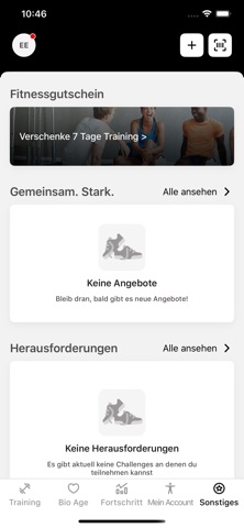 fixxFitness screenshot