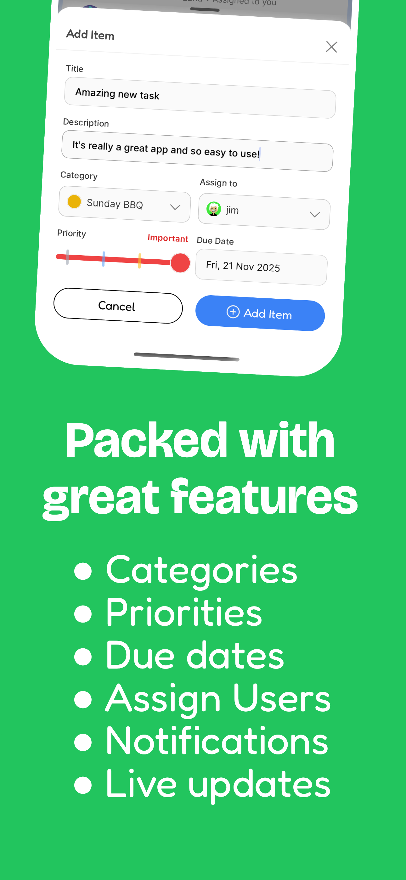 Listshare: Lists for Everyone