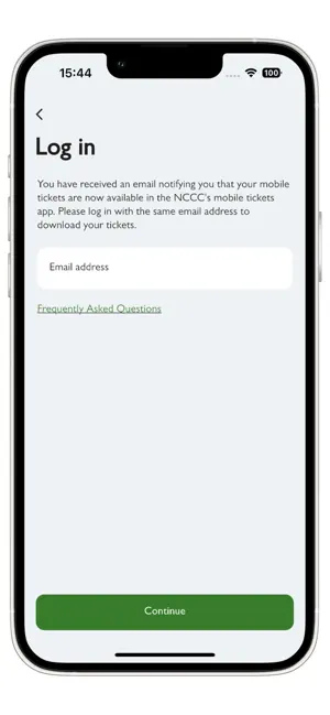 Trent Bridge Tickets iPhone screenshot 2