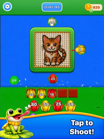 Frog Pixels Shooter iPad screenshot