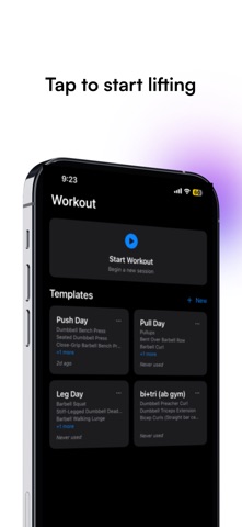 Curls - Workout Tracker screenshot