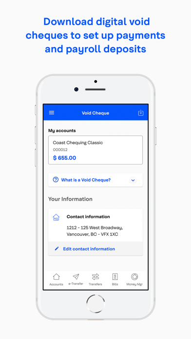 Coast Capital Savings screenshot
