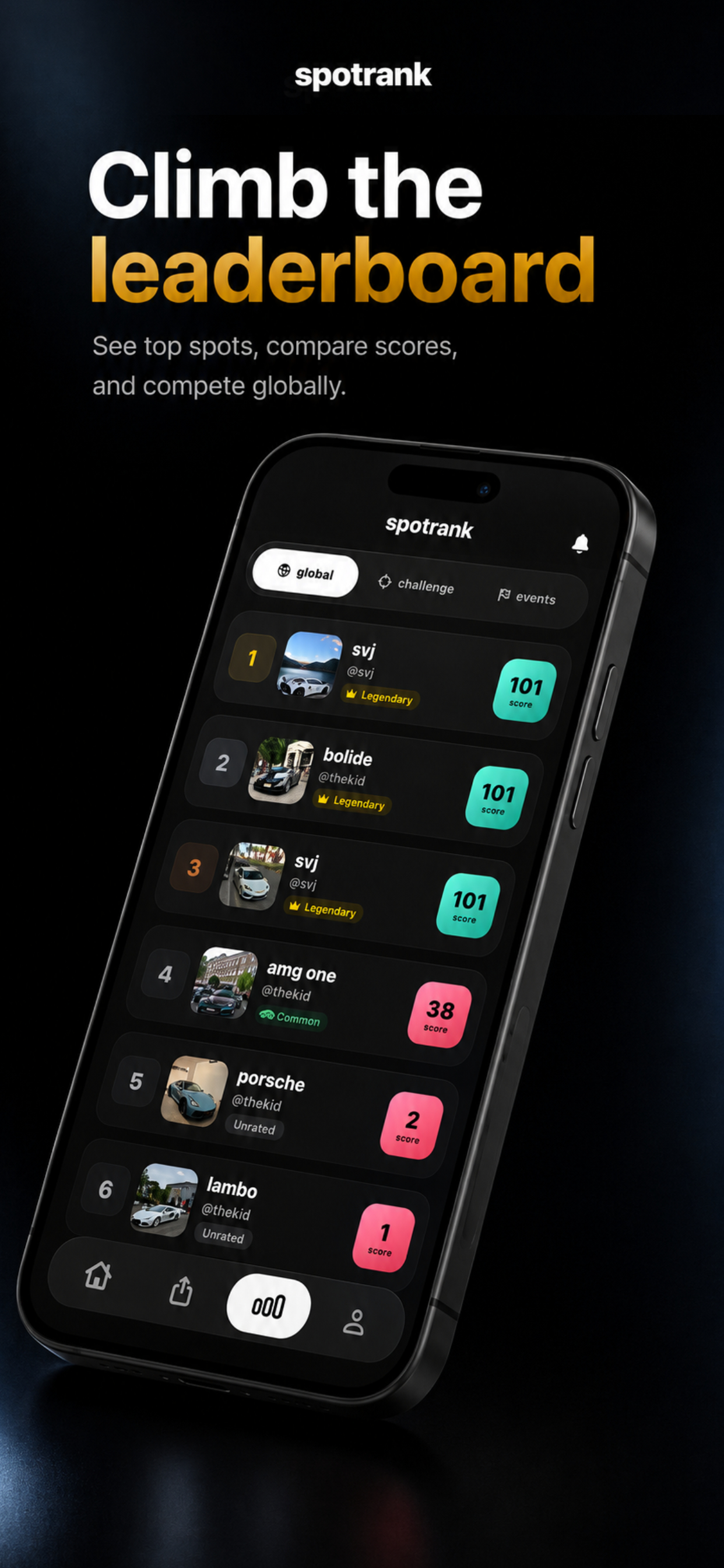 SpotRank screenshot 2