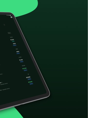 16cent: Expense Tracker iPad screenshot