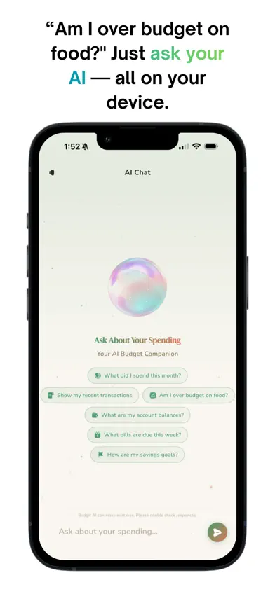 BudGIT AI - Offline Budget App screenshot 3